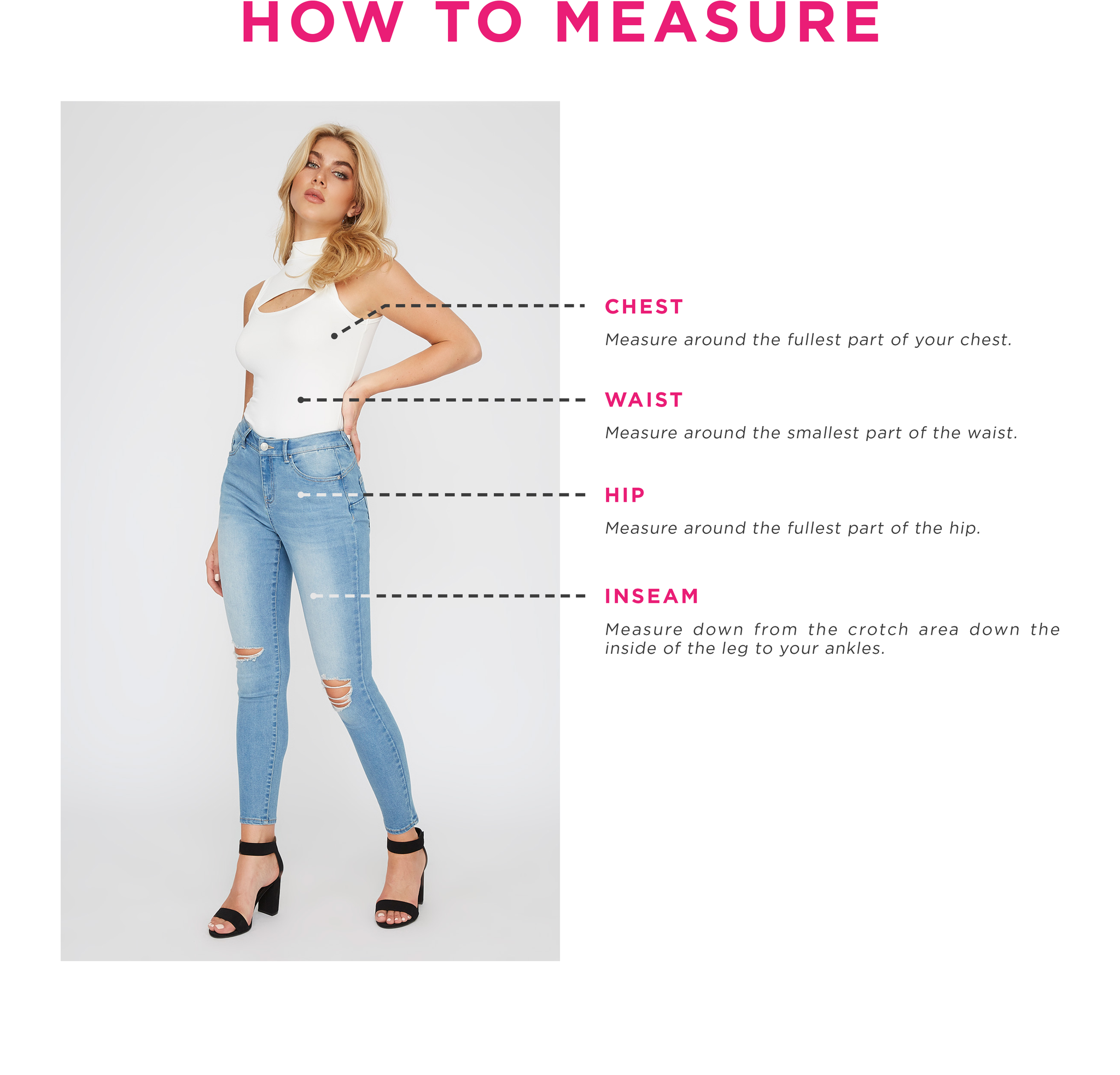 Charlotte Russe - How To Measure
